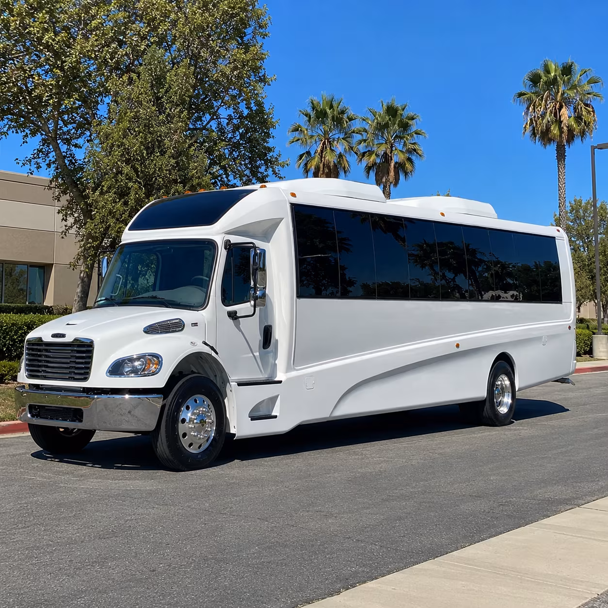 Kent Corporate Transportation party bus exterior