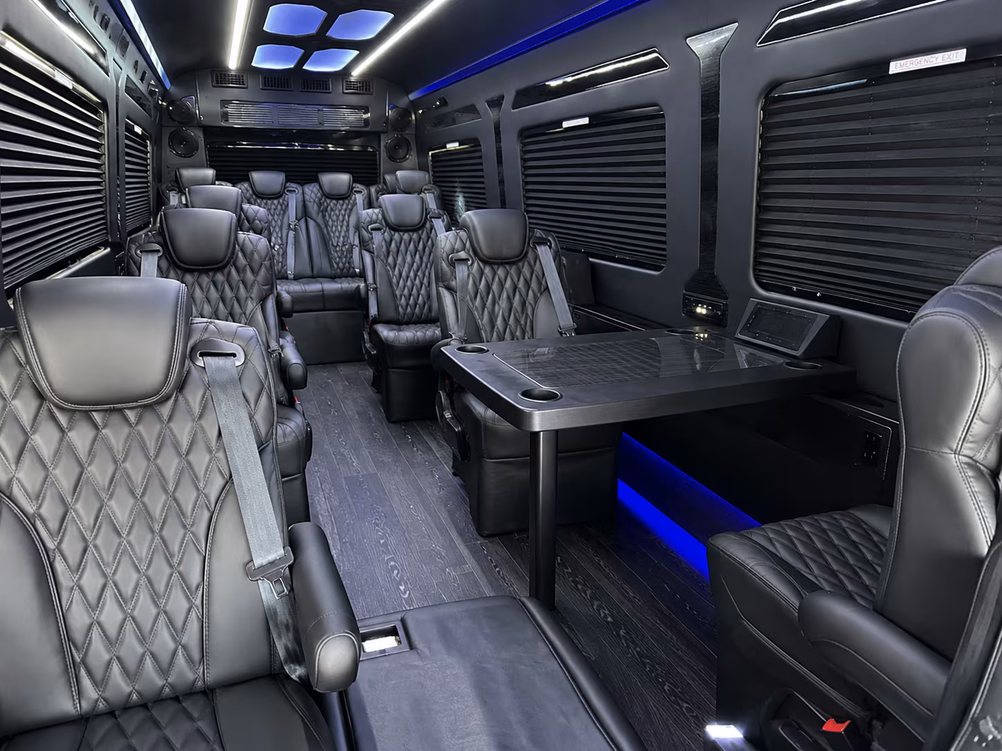 Kent Corporate Transportation party bus exterior