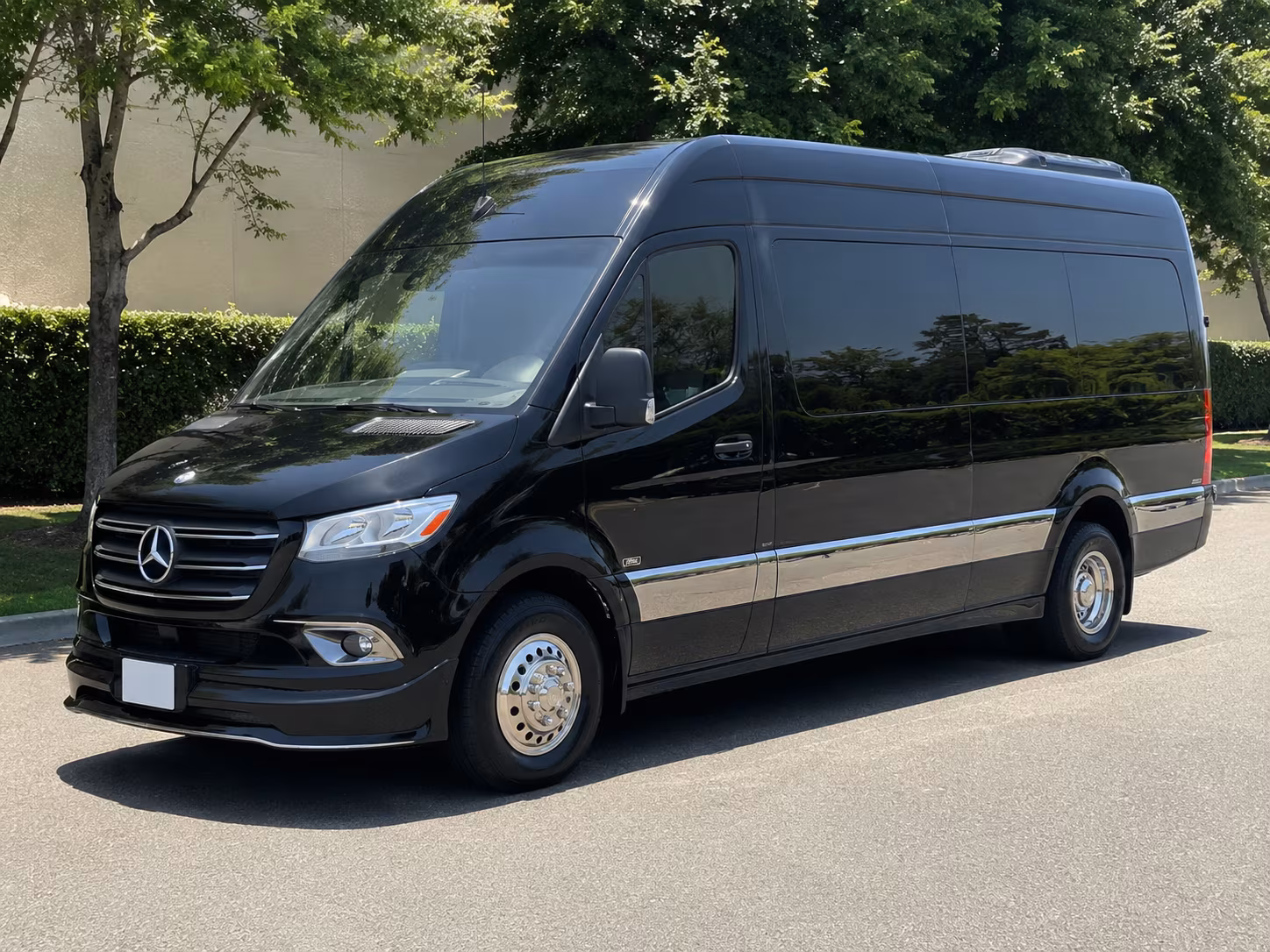 Kent Corporate Transportation party bus exterior