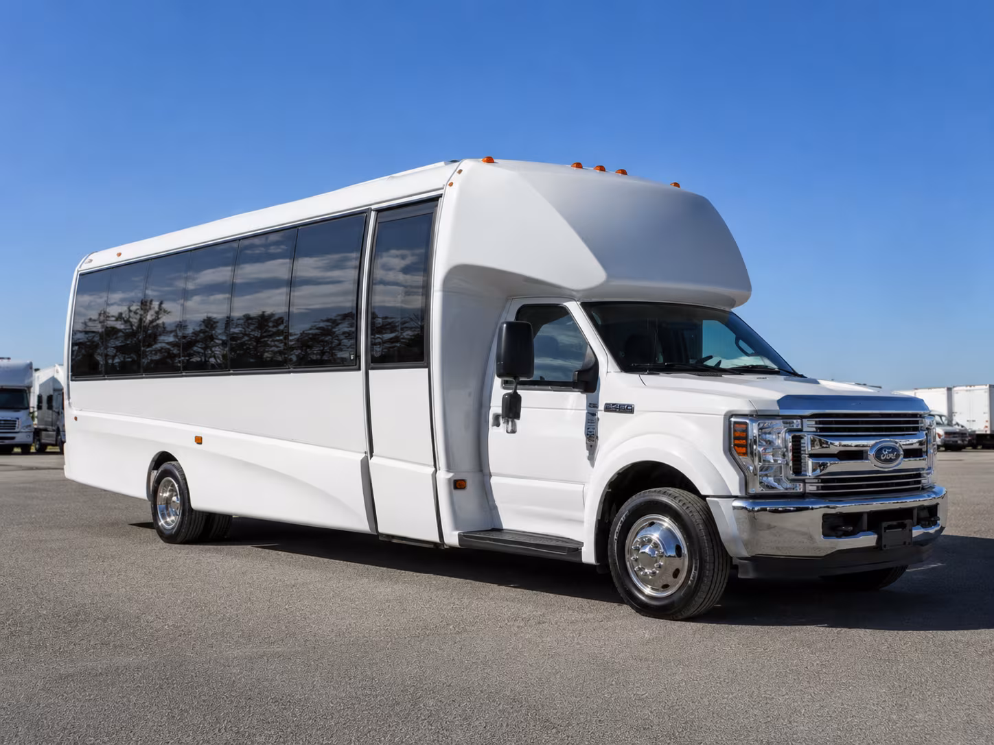 Kent Corporate Transportation party bus exterior