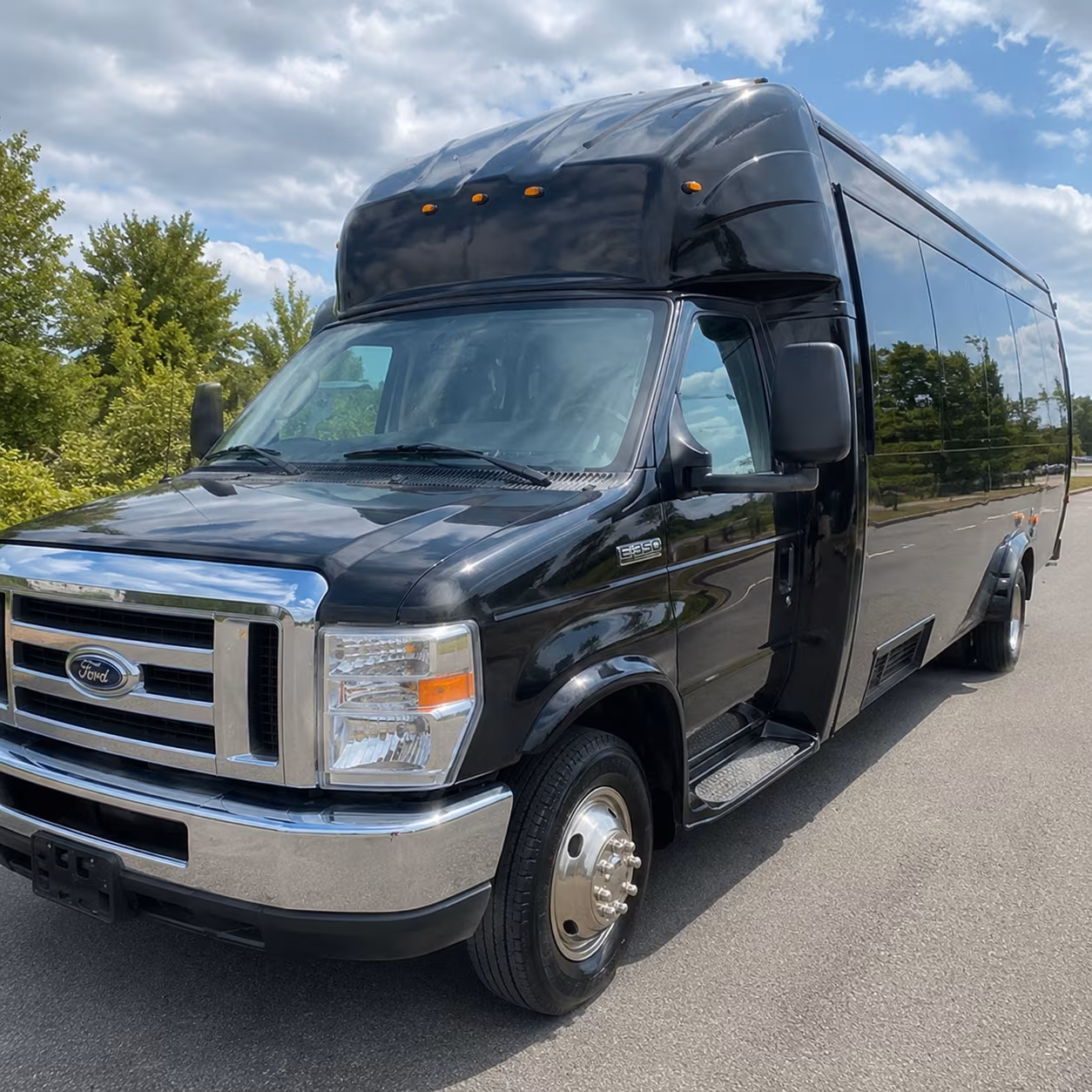 Kent Private Event Transportation party bus exterior