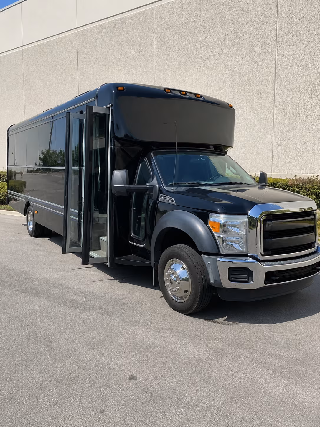 Kent Private Event Transportation party bus interior