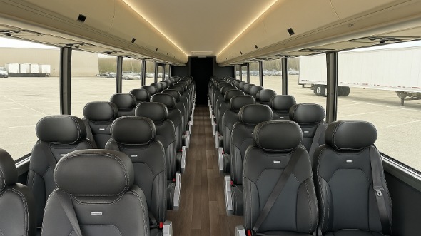 Interior of Charter Bus Company Kent's 28 Passenger Minibus in Kent