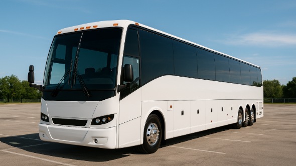Exterior of Charter Bus Company Seattle's 50 Passenger Party Bus in Seattle